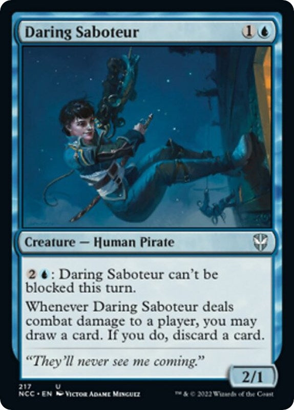 Image for Daring Saboteur (217) [Commander: Streets of New Capenna]