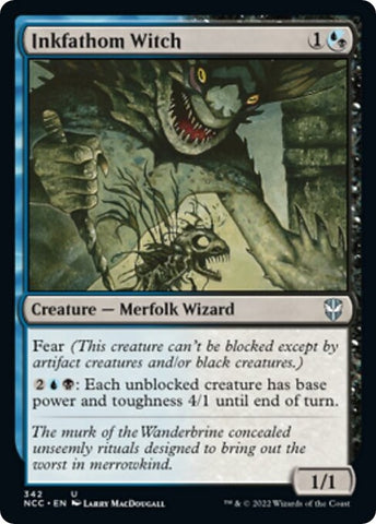 Image for Inkfathom Witch (342) [Commander: Streets of New Capenna]