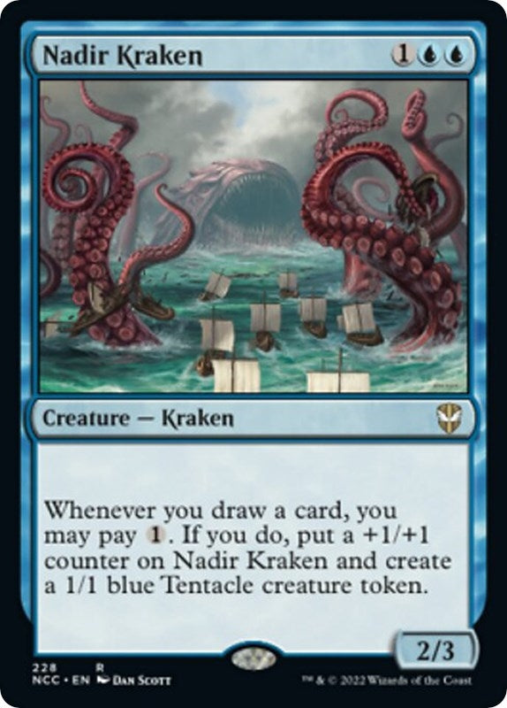 Image for Nadir Kraken (228) [Commander: Streets of New Capenna]