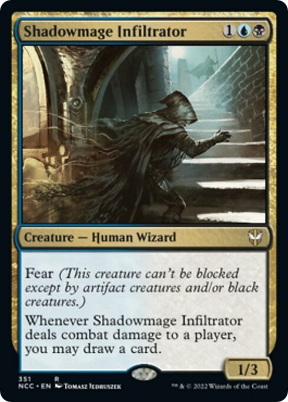 Image for Shadowmage Infiltrator (351) [Commander: Streets of New Capenna]