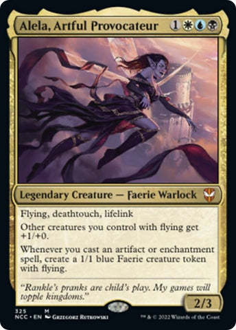 Image for Alela, Artful Provocateur (325) [Commander: Streets of New Capenna]