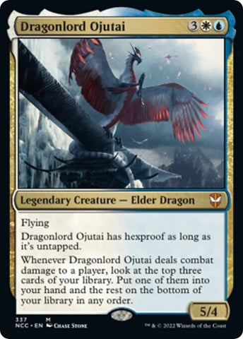 Image for Dragonlord Ojutai (337) [Commander: Streets of New Capenna]