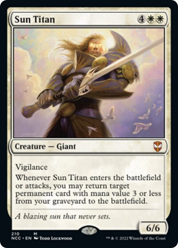 Image for Sun Titan (210) [Commander: Streets of New Capenna]