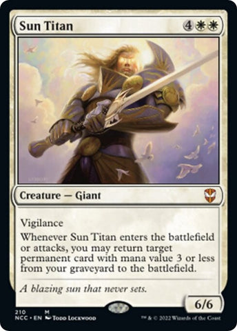 Image for Sun Titan (210) [Commander: Streets of New Capenna]