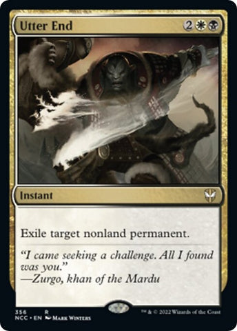 Image for Utter End (356) [Commander: Streets of New Capenna]