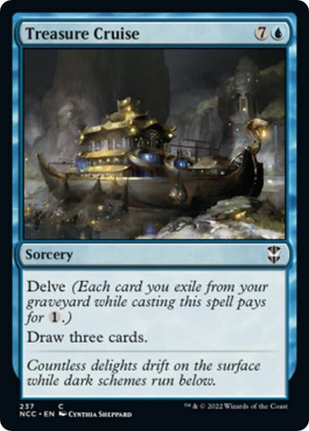 Image for Treasure Cruise (237) [Commander: Streets of New Capenna]