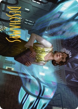 Image for Giada, Font of Hope Art Card (4/81) (Gold-Stamped Signature) (4) [Art Series: Streets of New Capenna]