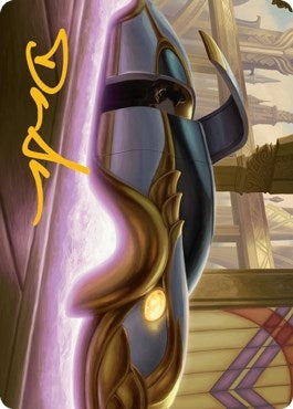 Image for Mysterious Limousine Art Card (Gold-Stamped Signature) (6) [Art Series: Streets of New Capenna]