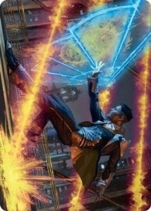 Image for Wingshield Agent Art Card (14) [Art Series: Streets of New Capenna]