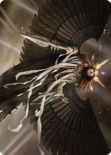 Angel of Suffering Art Card (16) [Art Series: Streets of New Capenna]