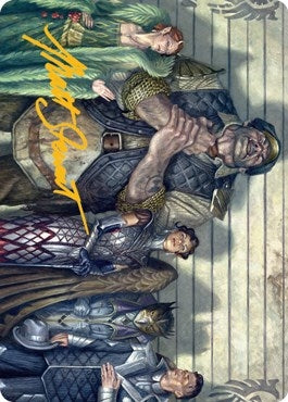 Image for Rogues' Gallery Art Card (Gold-Stamped Signature) (17) [Art Series: Streets of New Capenna]