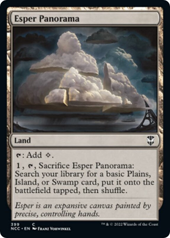 Image for Esper Panorama (399) [Commander: Streets of New Capenna]