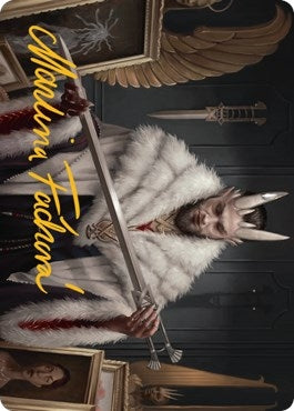 Image for Lord Xander, the Collector Art Card (Gold-Stamped Signature) (29) [Art Series: Streets of New Capenna]