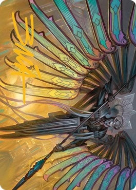 Image for Paragon of Modernity Art Card (Gold-Stamped Signature) (35) [Art Series: Streets of New Capenna]