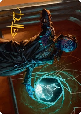 Image for Kamiz, Obscura Oculus Art Card (Gold-Stamped Signature) (41) [Art Series: Streets of New Capenna]