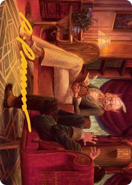Image for Phabine, Boss's Confidant Art Card (Gold-Stamped Signature) (46) [Art Series: Streets of New Capenna]
