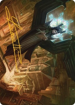 Image for Angelic Sleuth Art Card (Gold-Stamped Signature) (48) [Art Series: Streets of New Capenna]