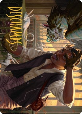 Image for Bennie Bracks, Zoologist Art Card (Gold-Stamped Signature) (49) [Art Series: Streets of New Capenna]