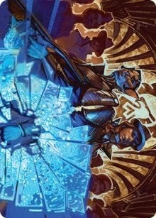 Image for Contractual Safeguard Art Card (50) [Art Series: Streets of New Capenna]