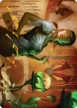 Image for Mari, the Killing Quill Art Card (Gold-Stamped Signature) (57) [Art Series: Streets of New Capenna]