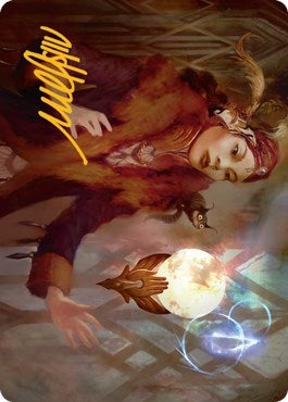 Image for Misfortune Teller Art Card (Gold-Stamped Signature) (58) [Art Series: Streets of New Capenna]