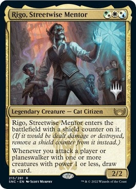 Image for Rigo, Streetwise Mentor (215) [Promo Pack: Streets of New Capenna]