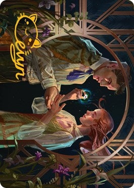 Image for Prosperous Partnership Art Card (Gold-Stamped Signature) (63) [Art Series: Streets of New Capenna]