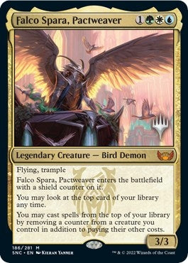 Image for Falco Spara, Pactweaver (186) [Promo Pack: Streets of New Capenna]