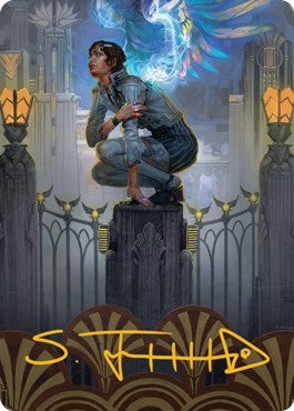 Image for Giada, Font of Hope Art Card (65/81) (Gold-Stamped Signature) (65) [Art Series: Streets of New Capenna]