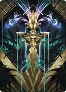 Image for Halo Fountain Art Card (66) [Art Series: Streets of New Capenna]