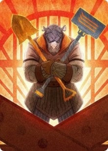 Image for Mr. Orfeo, the Boulder Art Card (70) [Art Series: Streets of New Capenna]