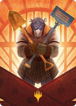 Image for Mr. Orfeo, the Boulder Art Card (Gold-Stamped) (70) [Art Series: Streets of New Capenna]