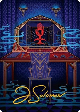 Image for Obscura Charm Art Card (Gold-Stamped Signature) (73) [Art Series: Streets of New Capenna]