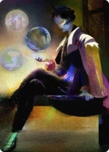 Image for Obscura Interceptor Art Card (74) [Art Series: Streets of New Capenna]