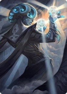 Image for Queza, Augur of Agonies Art Card (75) [Art Series: Streets of New Capenna]