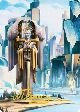 Image for Island Art Card (Gold-Stamped Signature) (78) [Art Series: Streets of New Capenna]