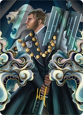 Image for Rafiq of the Many Art Card (Gold-Stamped Signature) (81) [Art Series: Streets of New Capenna]