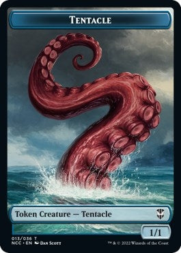 Image for Tentacle // Clue Double-Sided Token (13 // 34) [Commander: Streets of New Capenna]