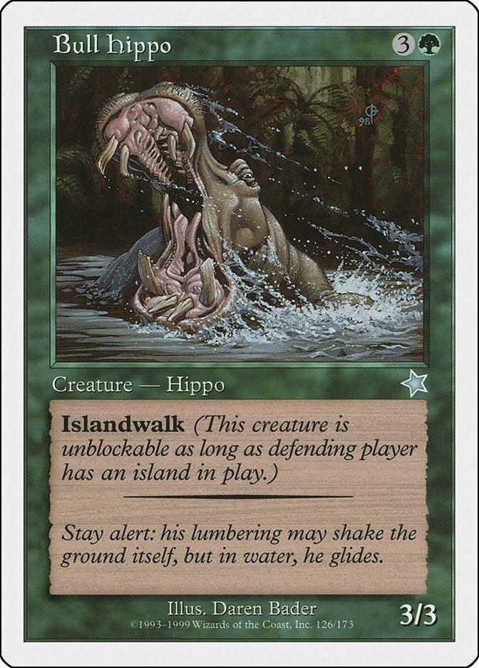 Image for Bull Hippo (126) [Starter 1999]