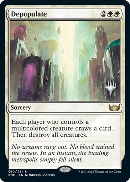 Image for Depopulate (10) [Promo Pack: Streets of New Capenna]
