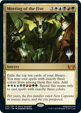 Image for Meeting of the Five (202) [Promo Pack: Streets of New Capenna]