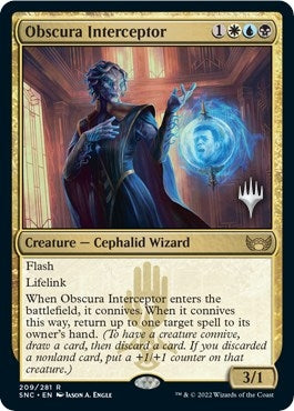 Image for Obscura Interceptor (209) [Promo Pack: Streets of New Capenna]