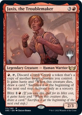 Image for Jaxis, the Troublemaker (112) [Promo Pack: Streets of New Capenna]