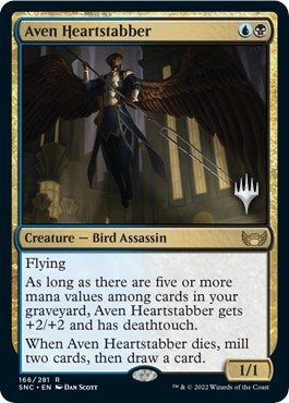 Image for Aven Heartstabber (166) [Promo Pack: Streets of New Capenna]
