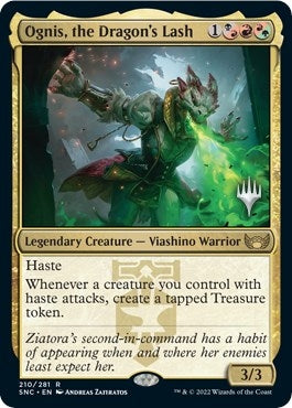 Image for Ognis, the Dragon's Lash (210) [Promo Pack: Streets of New Capenna]