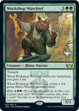 Image for Workshop Warchief (165) [Promo Pack: Streets of New Capenna]