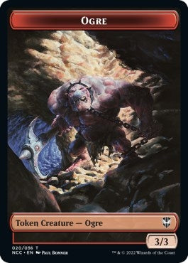 Image for Ogre // Insect Double-Sided Token (20 // 24) [Commander: Streets of New Capenna]