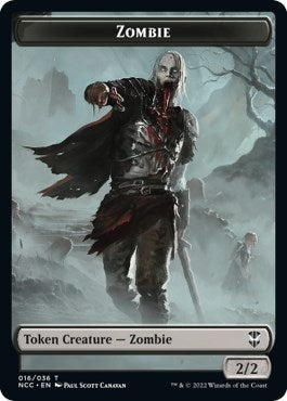Image for Zombie // Goat Double-Sided Token (16 // 6) [Commander: Streets of New Capenna]