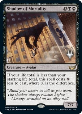 Image for Shadow of Mortality (94) [Promo Pack: Streets of New Capenna]