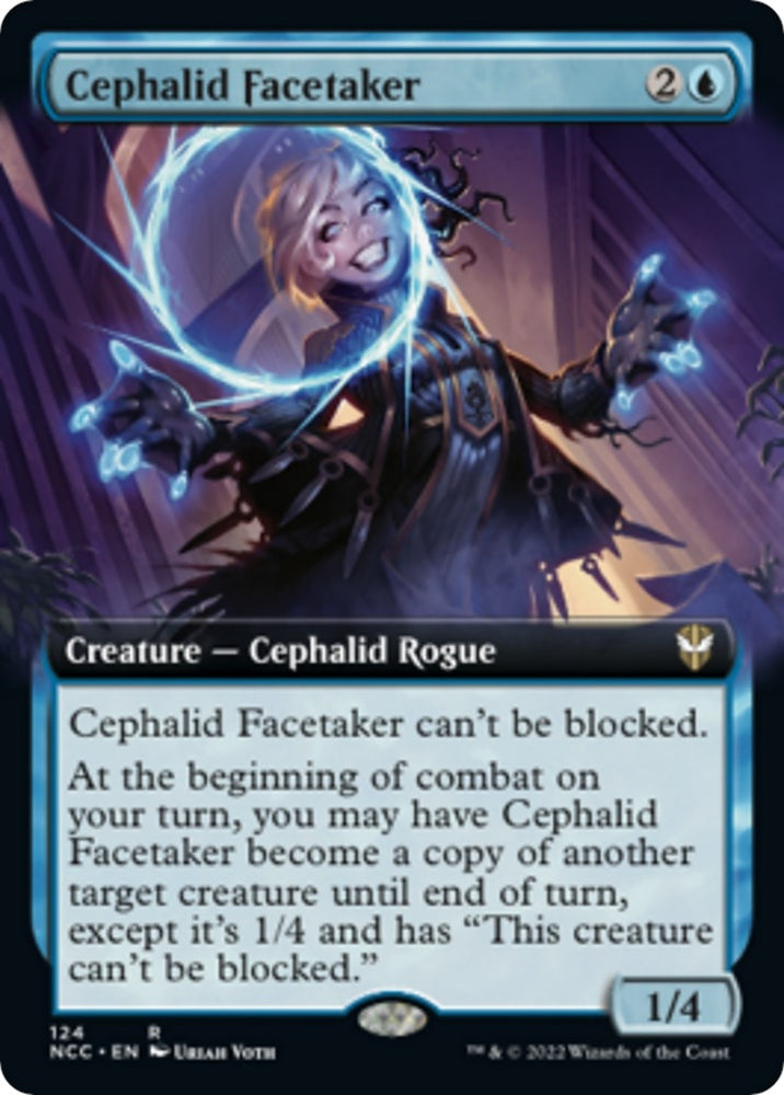 Image for Cephalid Facetaker (Extended Art) (124) [Commander: Streets of New Capenna]